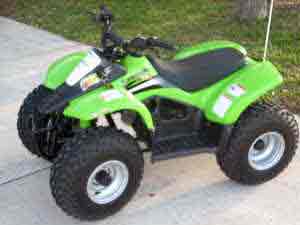 Kawasaki KFX50 ATV (2Stroke) 2005