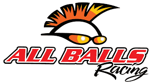 All Balls Racing logo featuring the stylized brand name, known for industry-leading motorcycle bearing and seal kits.