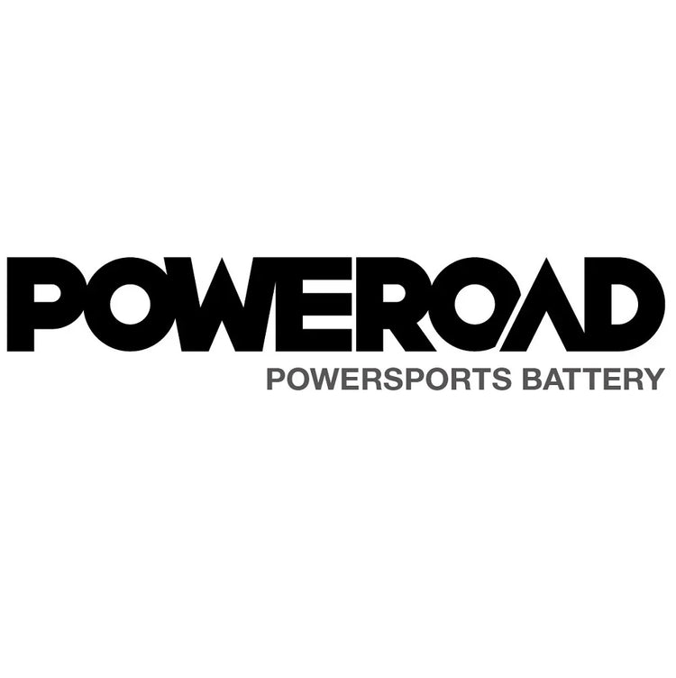 Poweroad logo featuring the brand name with a stylized lightning bolt or power symbol integrated into the lettering.