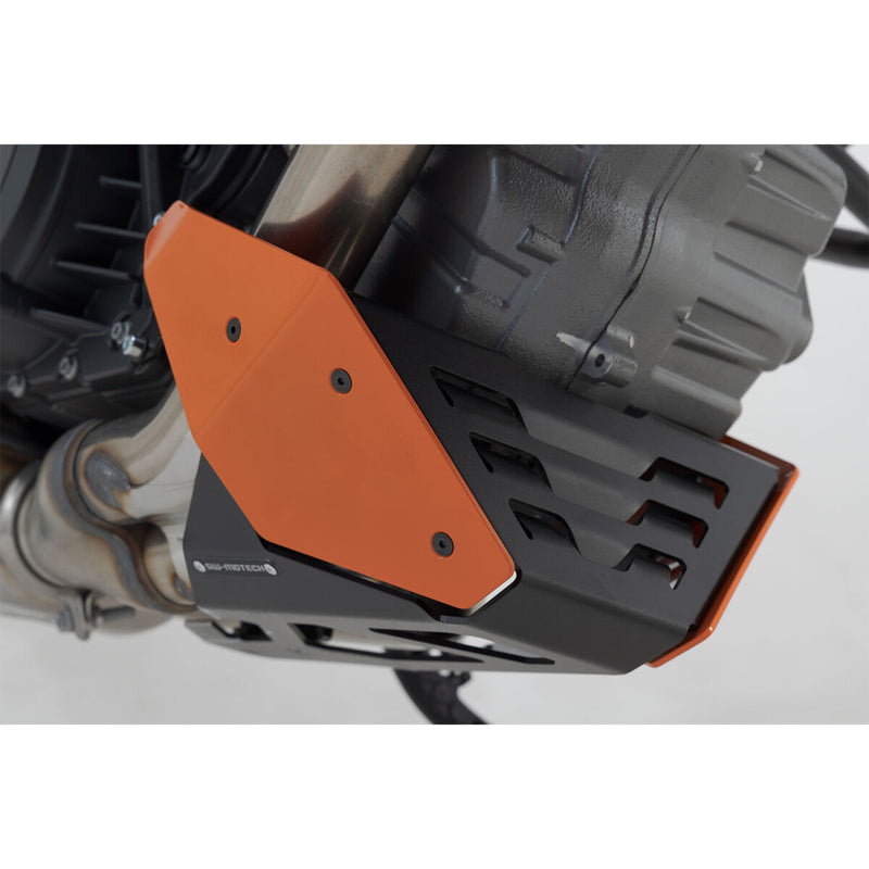 Load image into Gallery viewer, FRONT SPOILER SW MOTECH ORANGE BLACK KTM 1290 SUPERDUKE 13-20
