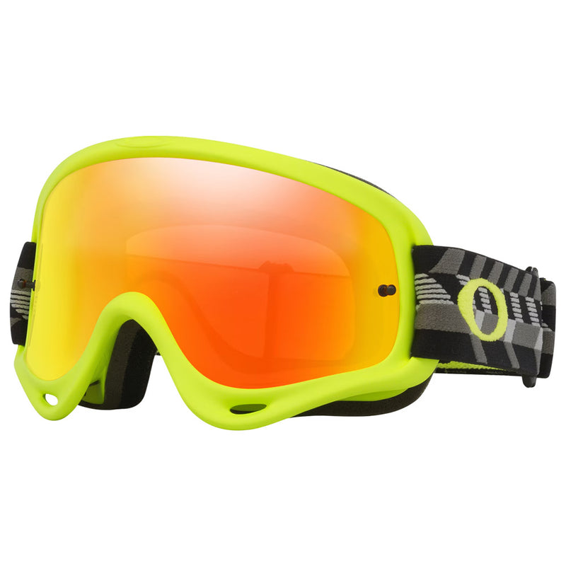 Load image into Gallery viewer, O-Frame MX Goggle Black Empire / Fire Iridium Lens
