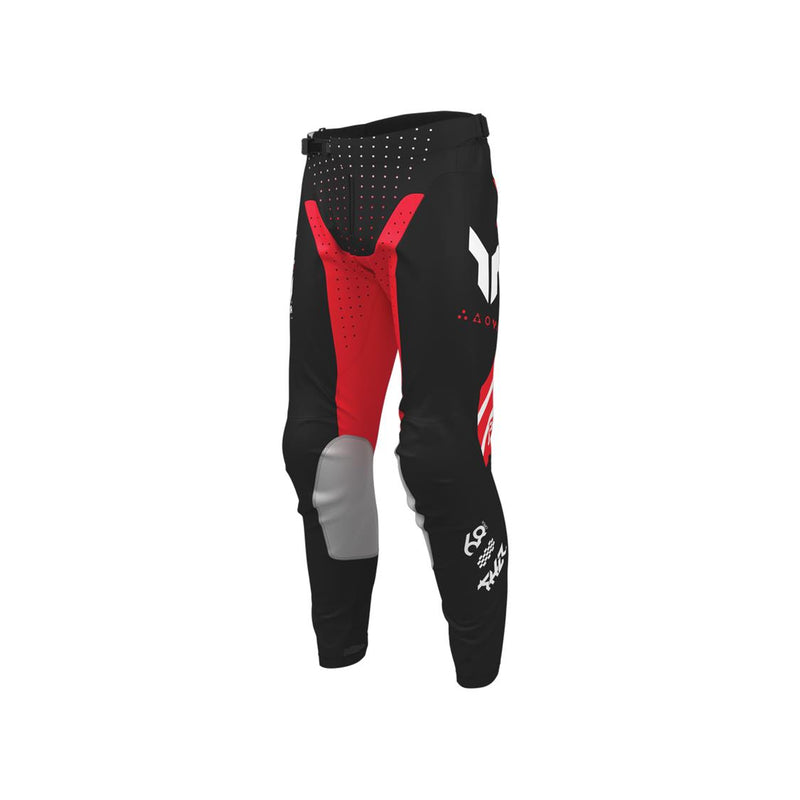Load image into Gallery viewer, THOR MX PANT LAUNCHMODE FUTURA BLACK/RED
