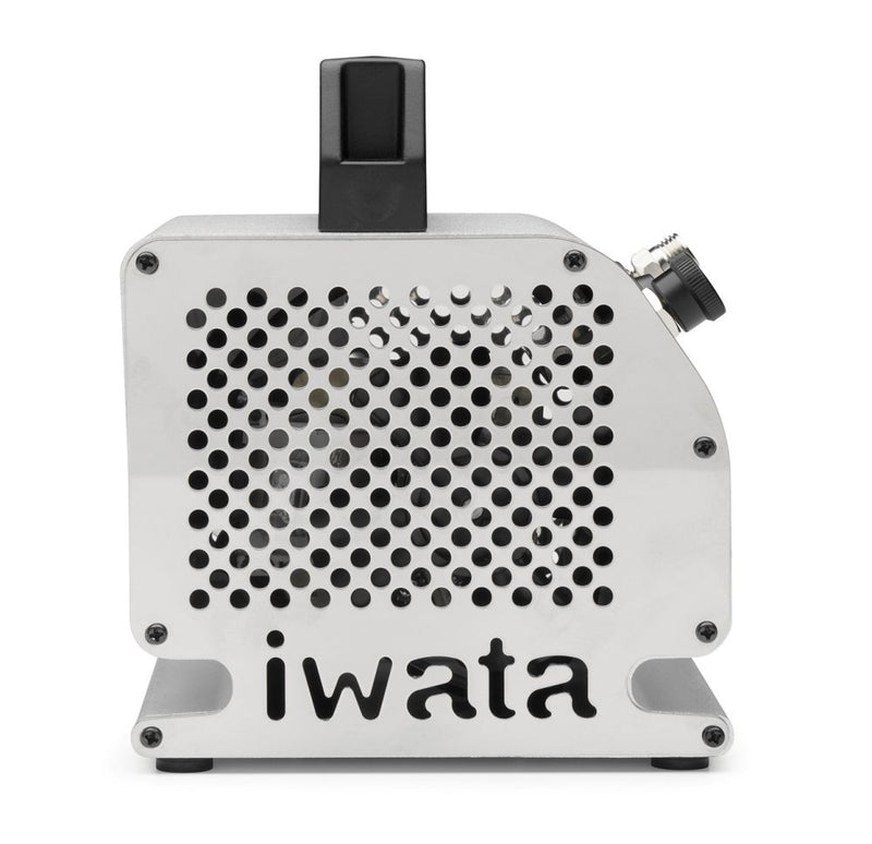 Load image into Gallery viewer, IWATA AIRBRUSH COMPRESSOR SILVER JET + FILTER
