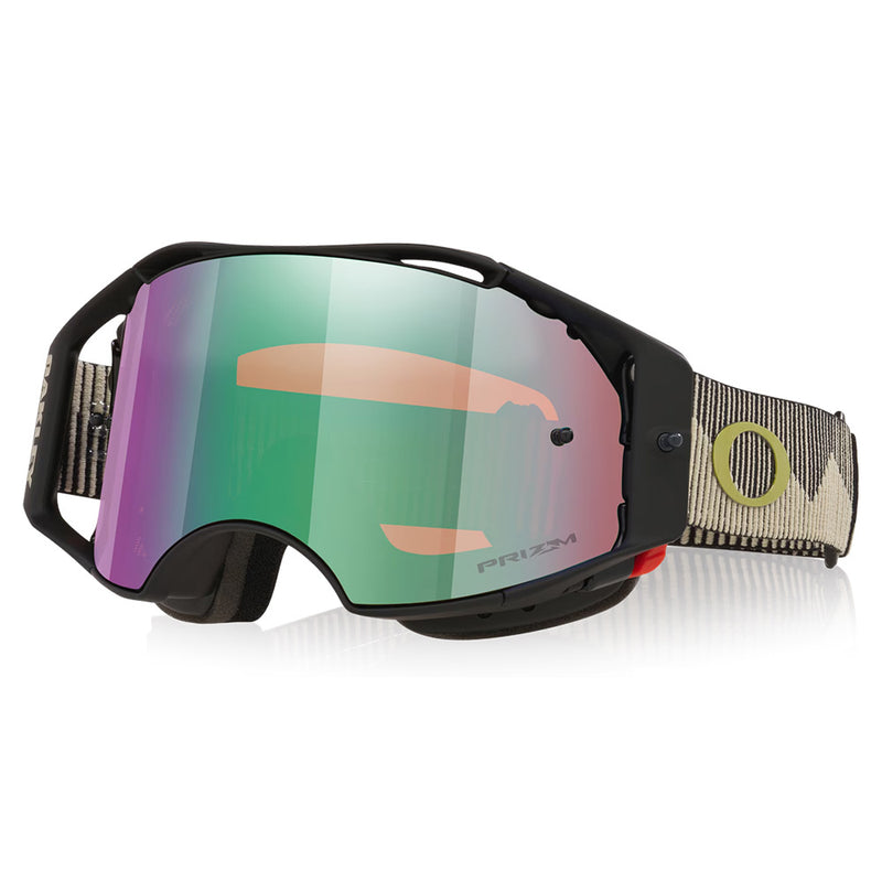 Load image into Gallery viewer, Airbrake MTB Goggle Black Mist with Prizm Jade Lens

