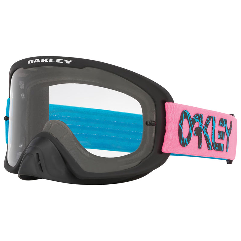 Load image into Gallery viewer, O-Frame 2.0 Pro MX Goggle 2-Stroke - Blue/Pink with Clear Lens
