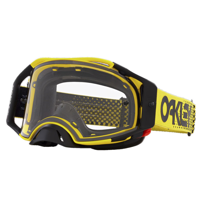 Load image into Gallery viewer, AirBrake MX Goggle Moto Yellow B1B w Clear Lens Oa
