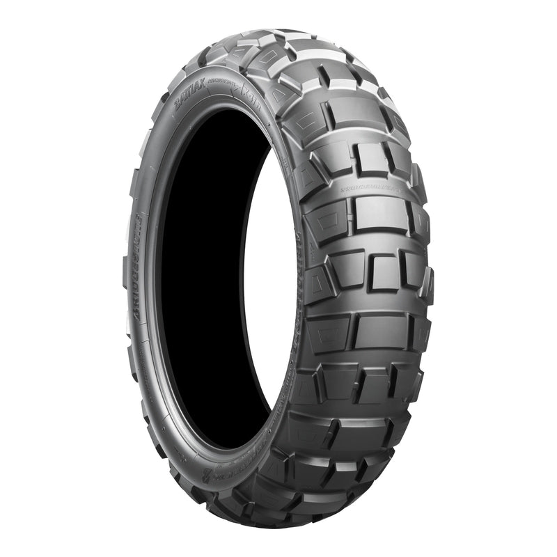 Load image into Gallery viewer, Bridgestone AX41 120/90-16 Rear Adventure Tubeless Tyre (63P)
