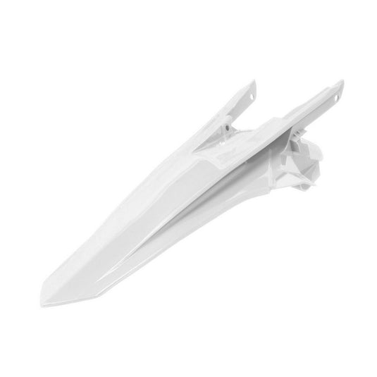 REAR FENDER RTECH WHITE KTM SX SX-F XC XC-F
