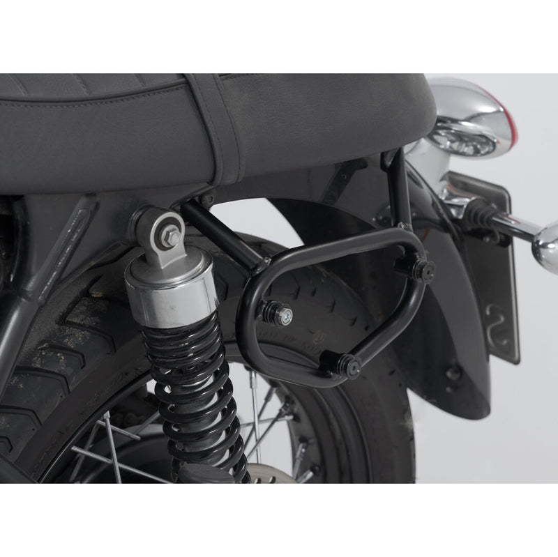 Load image into Gallery viewer, SIDE CARRIER SW MOTECH LEFT TRIUMPH BONNEVILLE T100 STREET SCRAMBLER THRUXTON
