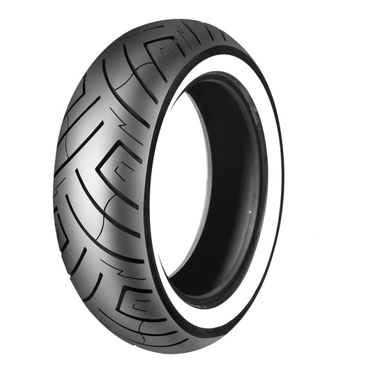 Shinko SR777 180/55-18 Rear Tubeless Cruiser Tyre (White Wall)