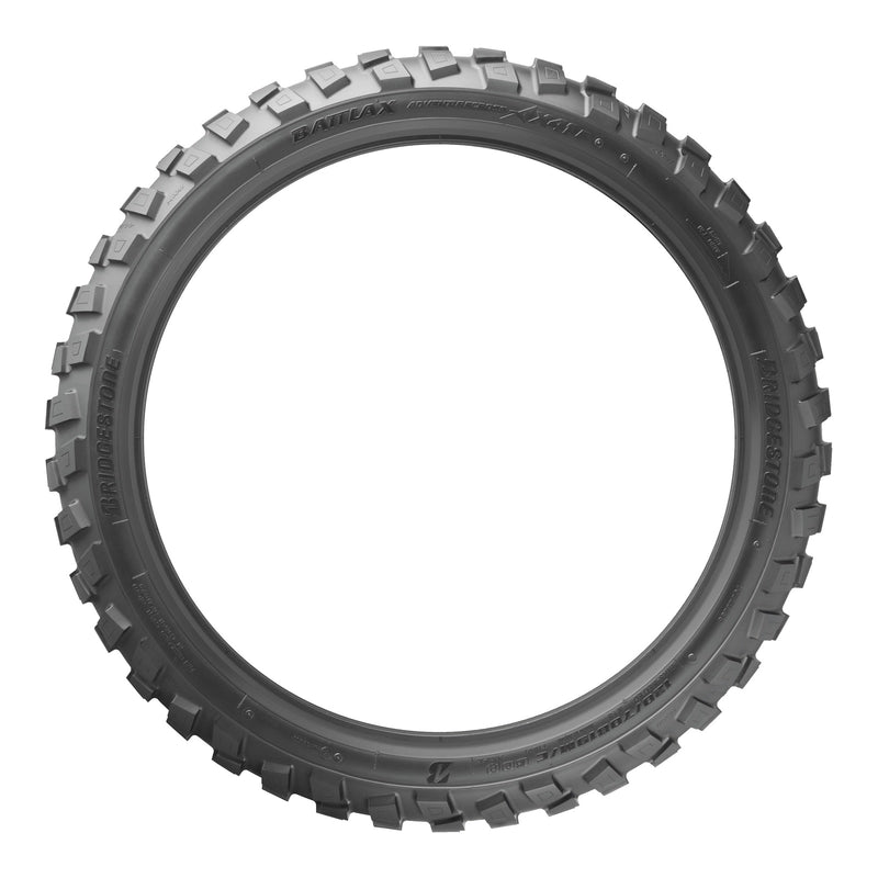 Load image into Gallery viewer, Bridgestone AX41 110/80-19 Front Tubeless Adventure Tyre
