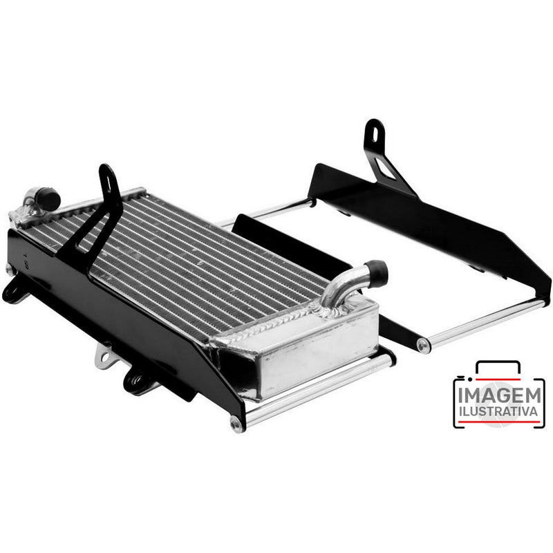 Load image into Gallery viewer, RADIATOR BRACE CROSSPRO BLACK WITHOUT FAN
