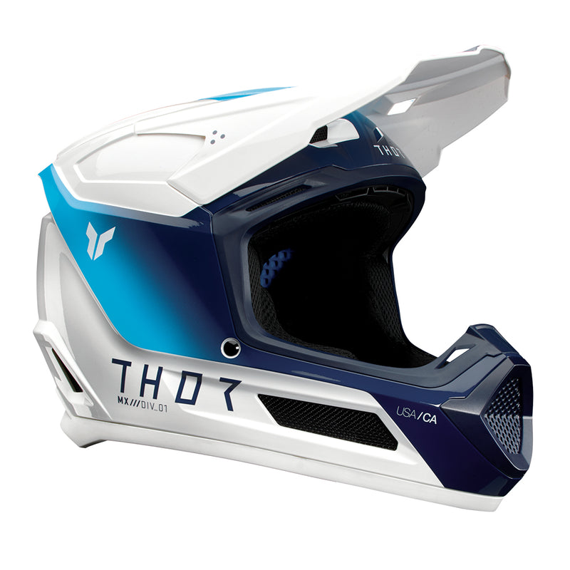 Load image into Gallery viewer, THOR HELMET FLEET STORM WHITE/NAVY YOUTH
