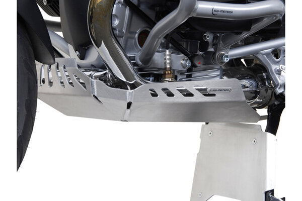 Load image into Gallery viewer, BASH PLATE SW MOTECH SILVER BMW R1200GS 04-12 R1200GS ADVENTURE 08-13
