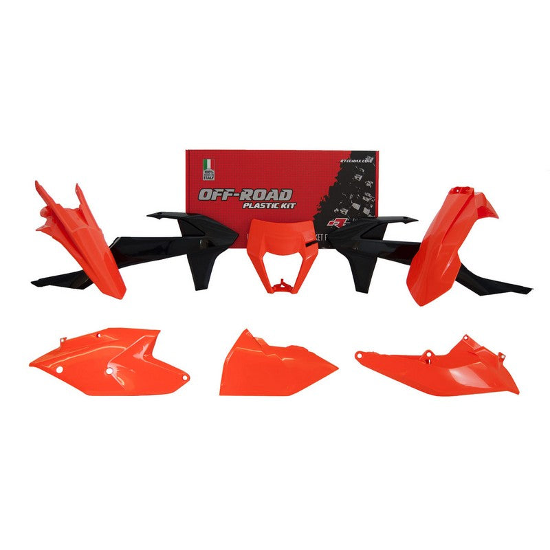 Load image into Gallery viewer, PLASTICS KIT RTECH 6 PIECE OEM COLOURS KTM EXC XC-W EXC-F XCF-W
