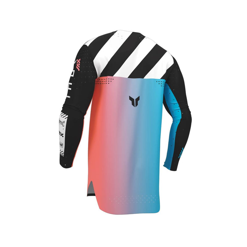 Load image into Gallery viewer, THOR MX JERSEY YOUTH SPORTMODE SYNTH BLACK
