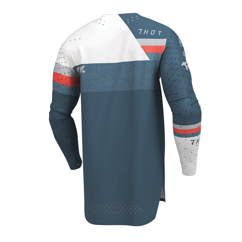 Load image into Gallery viewer, THOR MX JERSEY SPORTMODE LEAGUE BLUE/WHITE
