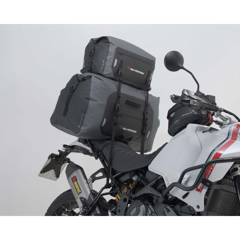 Load image into Gallery viewer, TAIL BAG SW MOTECH DRYBAG 35 LITRE WEATHERPROOF GREY BLACK

