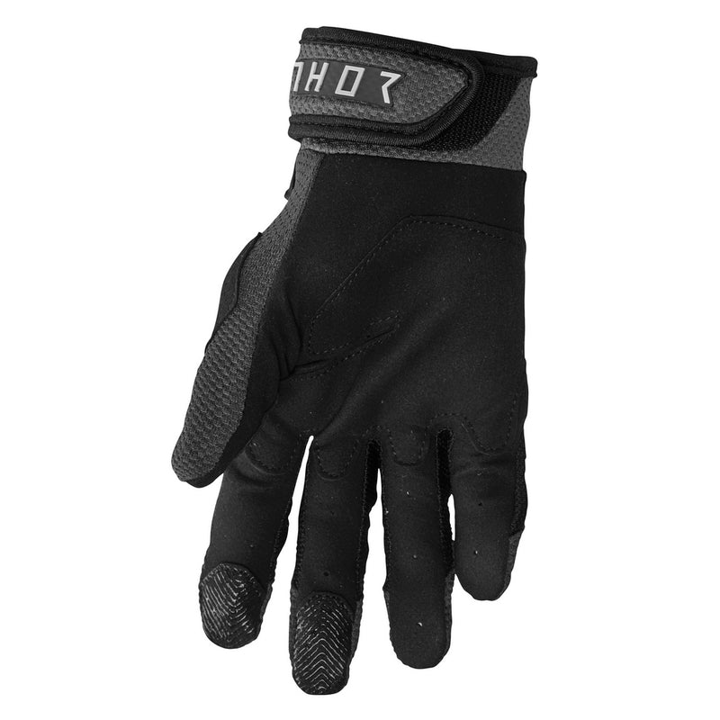 Load image into Gallery viewer, THOR TERRAIN GLOVE BLACK CHARCOAL
