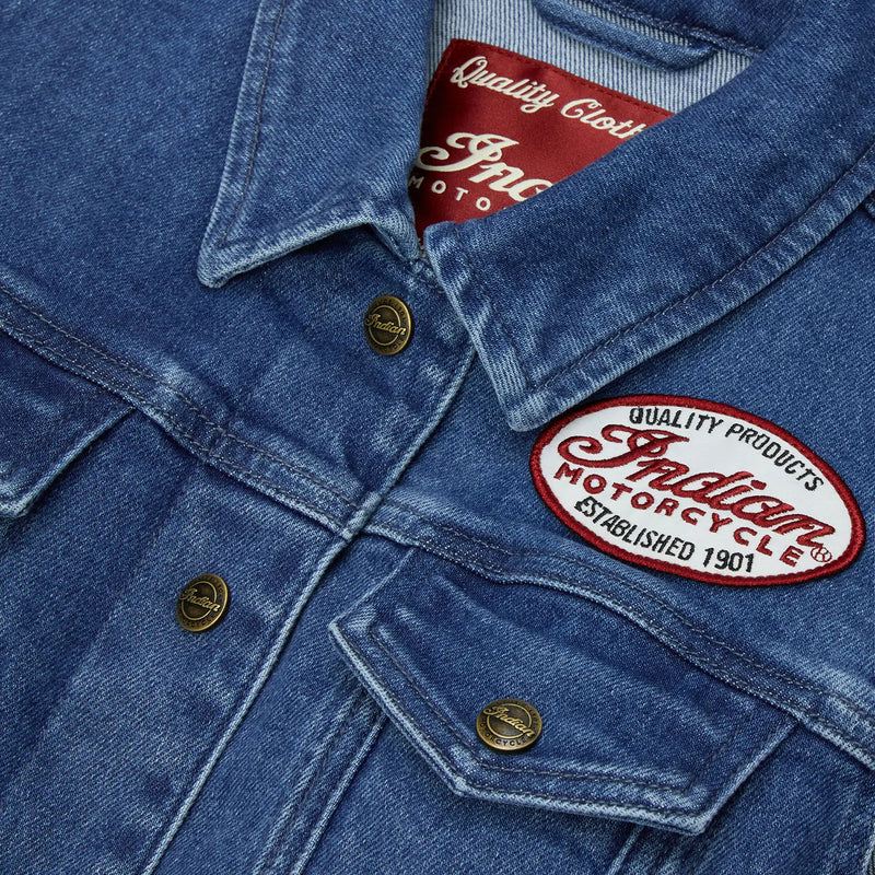 Load image into Gallery viewer, Indian Women's Portland Denim Vest
