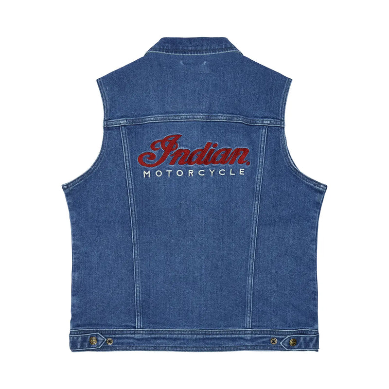 Load image into Gallery viewer, Indian Women's Portland Denim Vest
