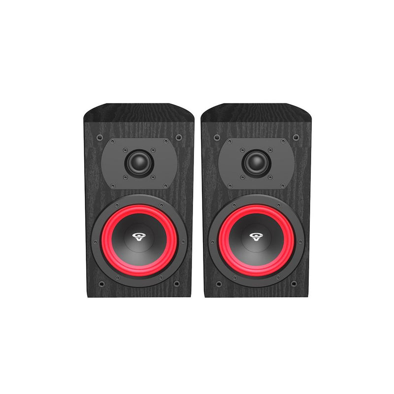 Load image into Gallery viewer, CERWIN VEGA LA SERIES HOME AUDIO 4" 2-WAY BOOKSHELF SPEAKER BLACK 110W MAX PAIR
