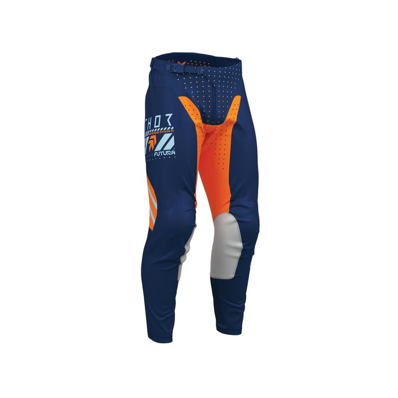 Load image into Gallery viewer, THOR MX PANT LAUNCHMODE FUTURA NAVY/ORG
