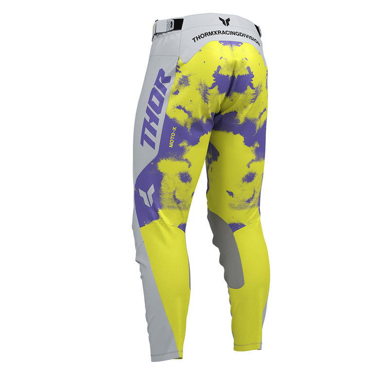 Load image into Gallery viewer, THOR MX PANT LAUNCHMODE FUTURA GRAY/ACID
