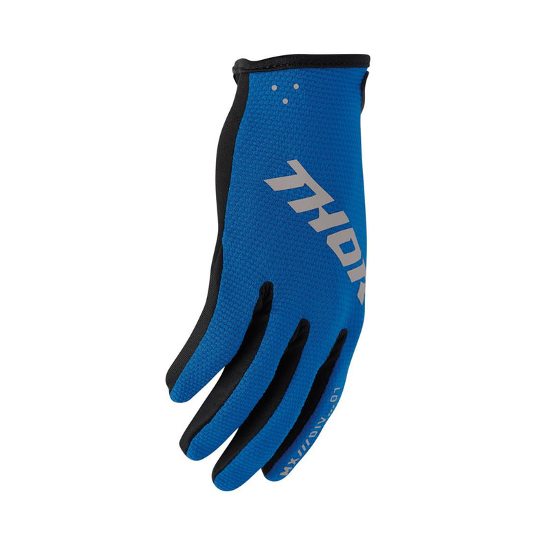 Load image into Gallery viewer, THOR GLOVE YOUTH RIDEMODE STATIC BLUE
