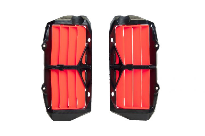 Load image into Gallery viewer, RADIATOR LOUVRES RTECH NEON ORANGE KTM EXC SX XC-W EXC-F SX-F XC-F XCF-W XC-F XCF-W
