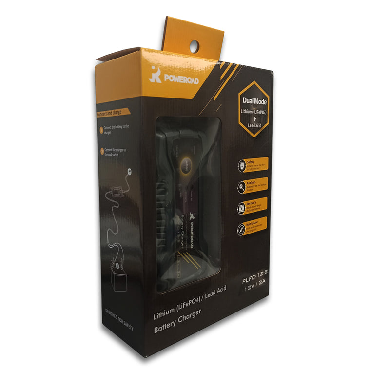Load image into Gallery viewer, POWEROAD Charger/Maintainer (Lithium/Lead Acid) - CPLFC12-2	
