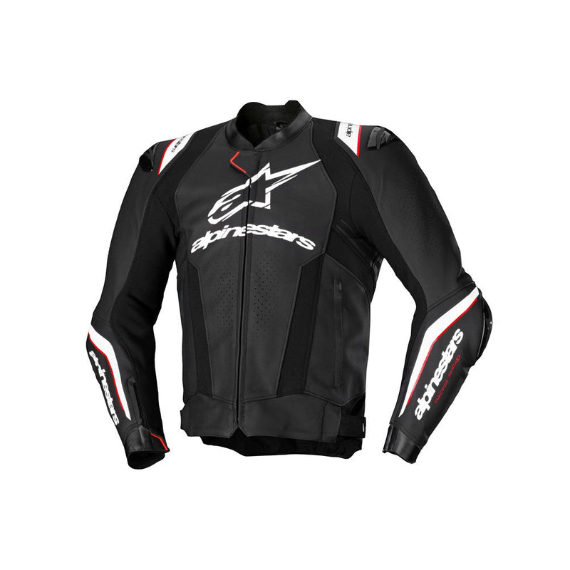 Load image into Gallery viewer, Alpinestars Missile v3 Ignition Leather Jacket Black/White
