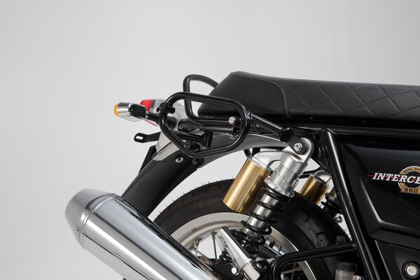 Load image into Gallery viewer, SIDE CARRIER SW MOTECH LEFT ROYAL ENFIELD CONTINENTAL GT 650 18-ON INTERCEPTOR 650 18-ON
