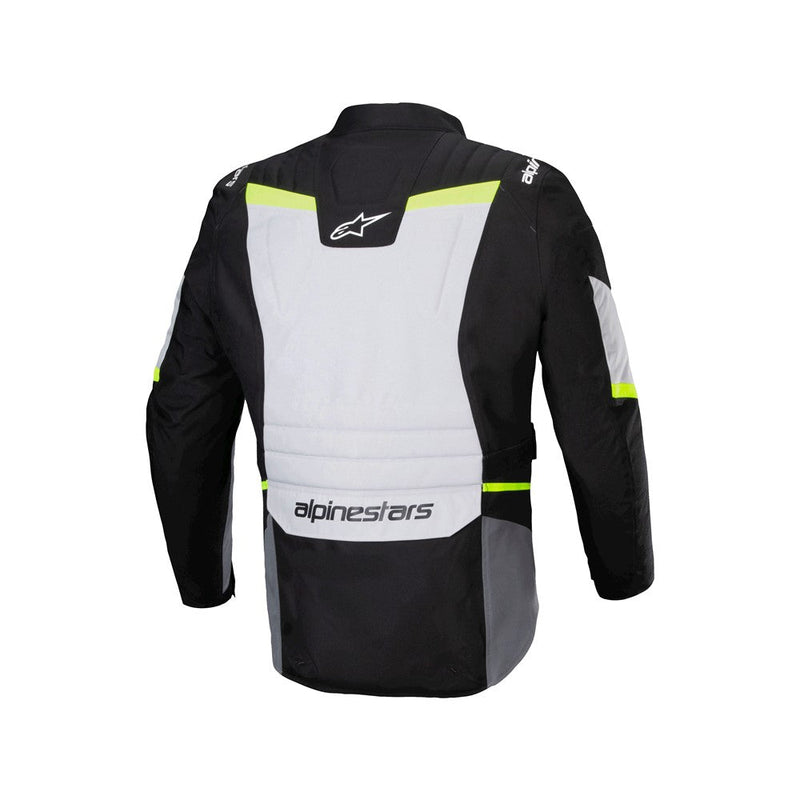 Load image into Gallery viewer, Alpinestars ST-1 Waterproof Jacket Ice Gray/Black/Yellow Fluoro

