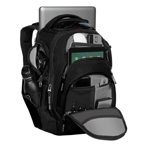 Load image into Gallery viewer, Ogio REV Laptop Backpack - Black
