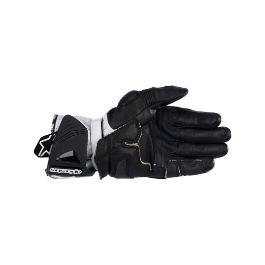 Alpinestars GP Pro R4 Gloves Black/Red Fluoro/White