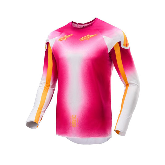 Alpinestars Supertech Mig Jersey Limited Edition Pink Fluoro/White