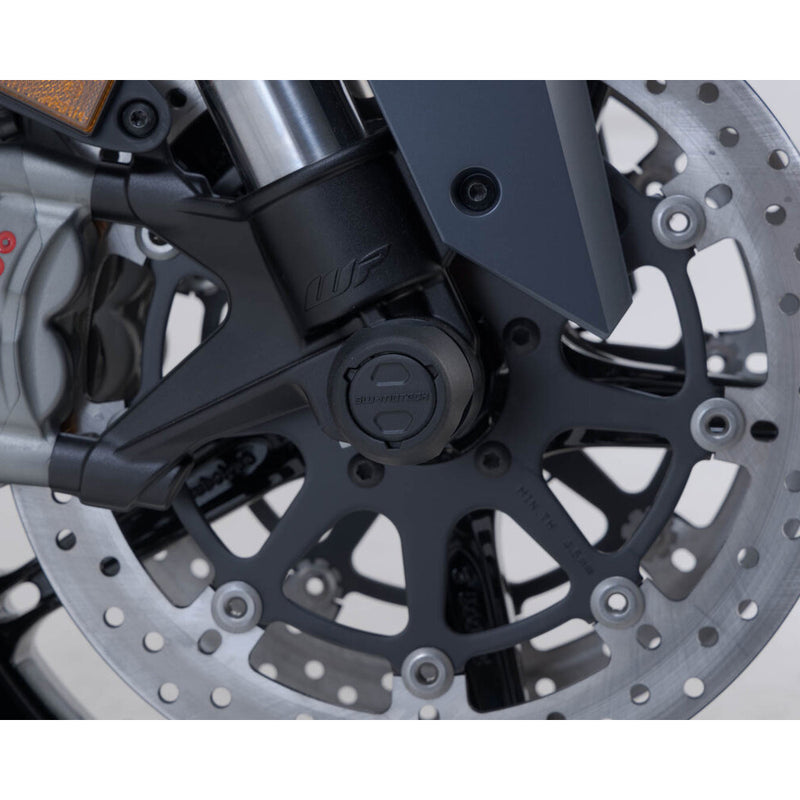 Load image into Gallery viewer, FRONT AXLE SLIDER KIT SW MOTECH KTM
