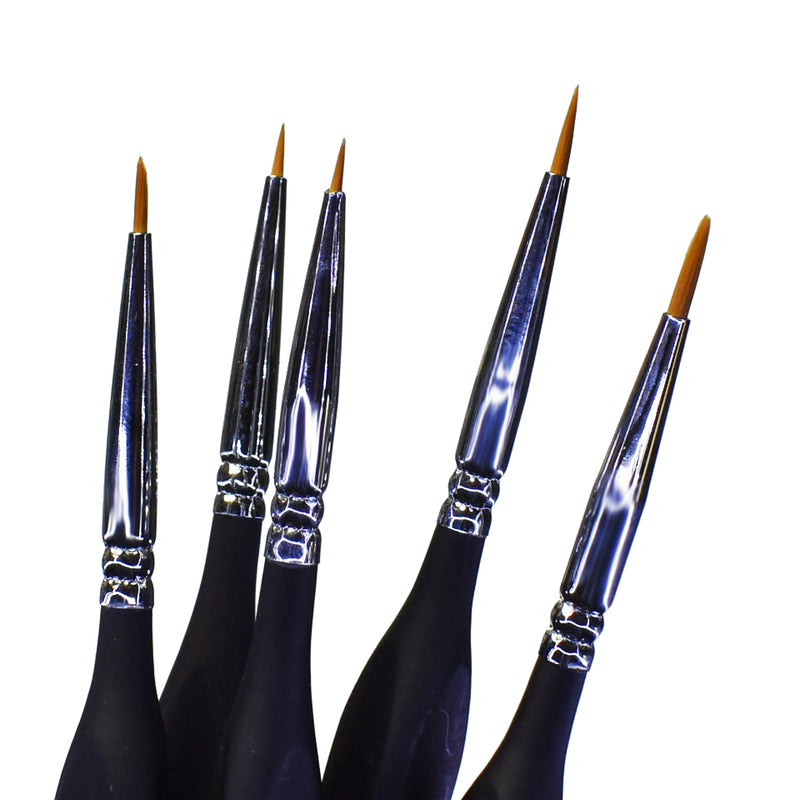 Load image into Gallery viewer, SCALE MODELLERS SUPPLY SYNTHETIC BRUSH SET 5PC
