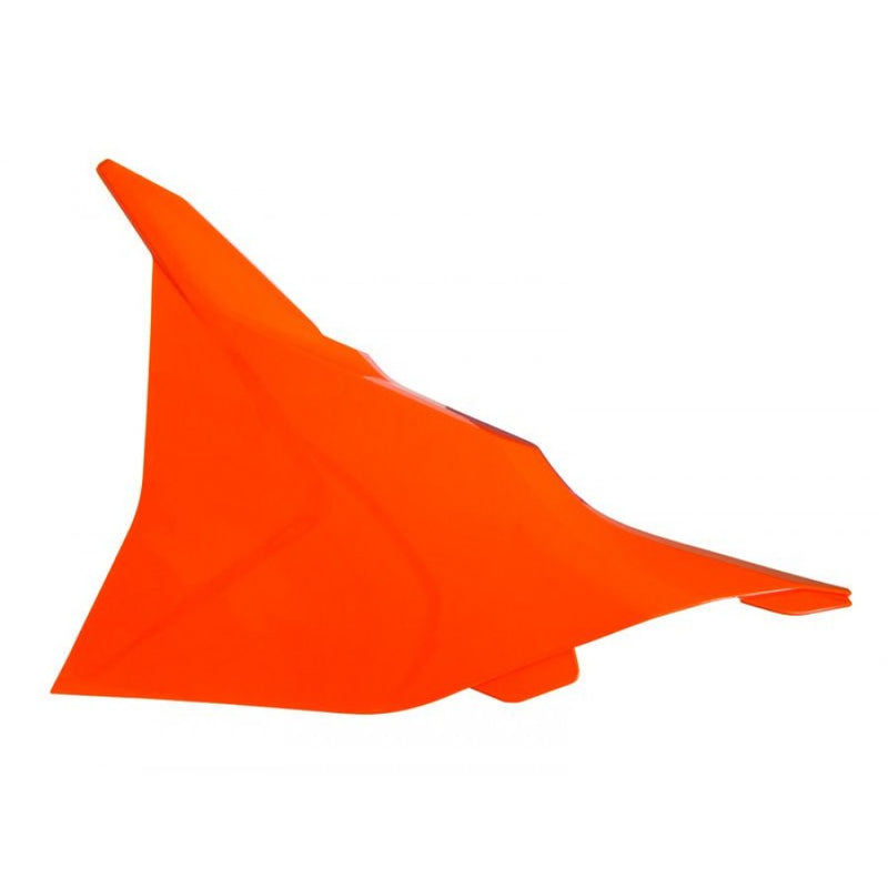 Load image into Gallery viewer, AIR BOX SIDE PANEL RTECH ORANGE KTM SX EXC XC XC-W EXC-F SX-F XCF-W

