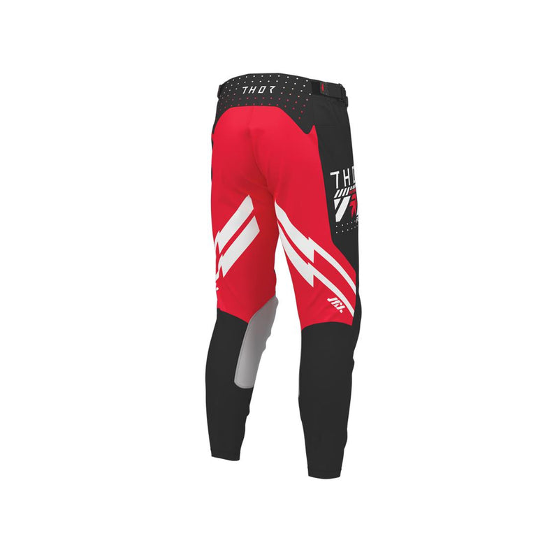 Load image into Gallery viewer, THOR MX PANT LAUNCHMODE FUTURA BLACK/RED
