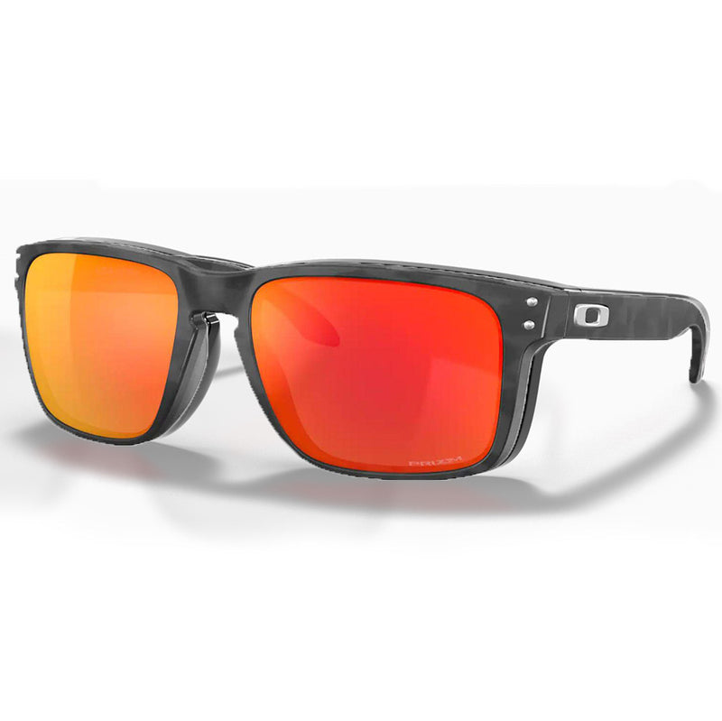 Load image into Gallery viewer, 0OO9417-2959 Oakley Holbrook XL Sunglasses Matte Black Camo Frame with PRIZM Ruby Lens
