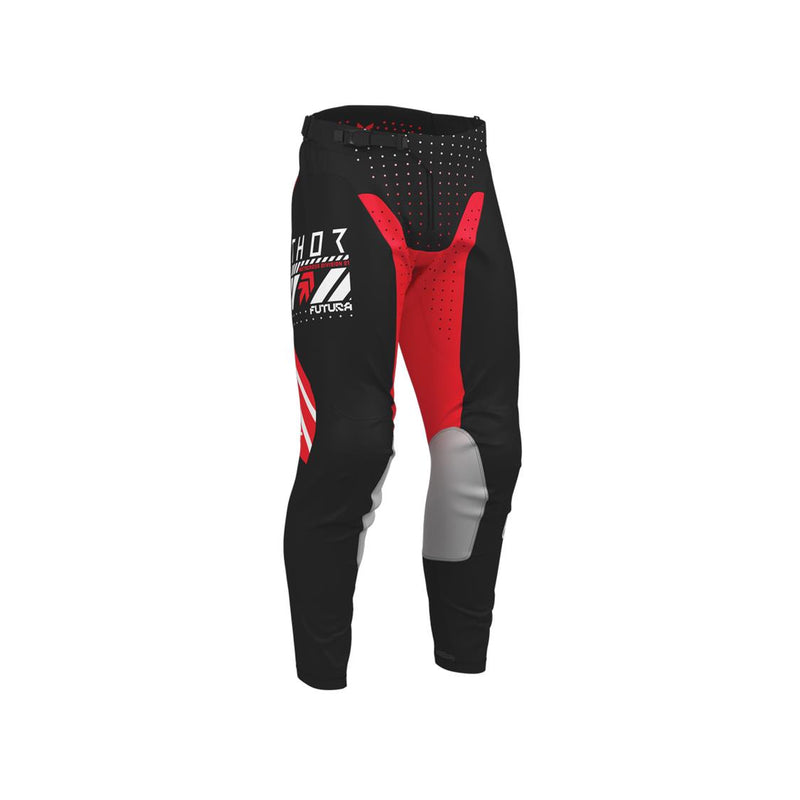 Load image into Gallery viewer, THOR MX PANT LAUNCHMODE FUTURA BLACK/RED
