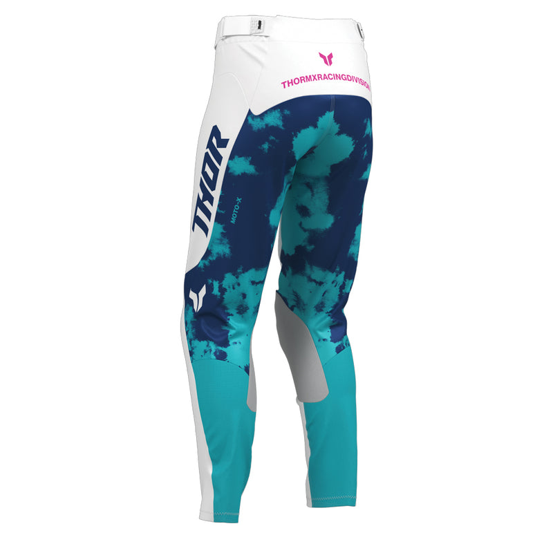 Load image into Gallery viewer, THOR LAUNCHMODE PANT WOMENS BLEACH WHITE/AQUA
