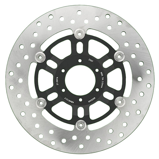 METAL GEAR BRAKE DISC FRONT L/R ALLOY CENTRE