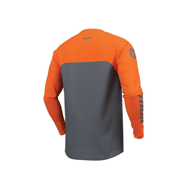 Load image into Gallery viewer, THOR MX JERSEY YOUTH RIDEMODE MENACE CHARCOAL

