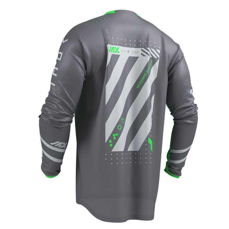 Load image into Gallery viewer, THOR MX JERSEY LAUNCHMODE FUTURA CHAR/GREEN

