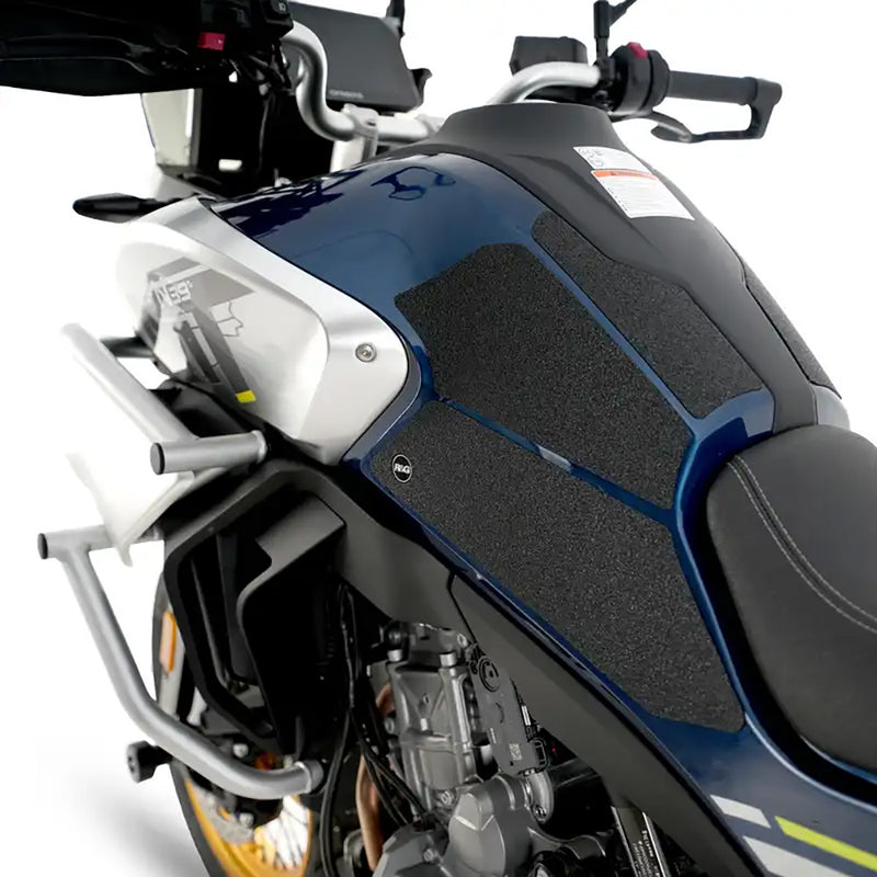 Load image into Gallery viewer, Tank Tracktion Pads CF Moto MT800 Sport Black
