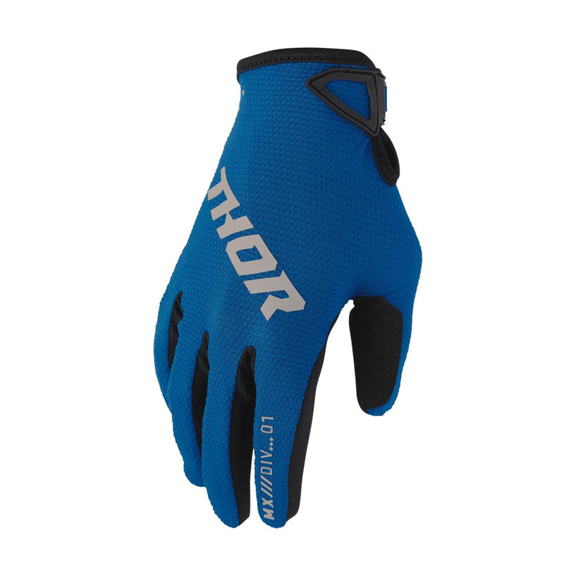 Load image into Gallery viewer, THOR GLOVE YOUTH RIDEMODE STATIC BLUE
