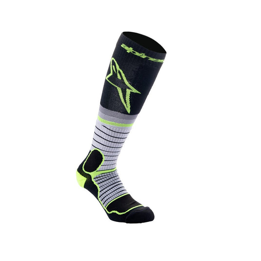 Alpinestars MX Pro ocks Black/Gray/Yellow Fluoro